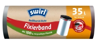 SWIRL vrecia na odpad zaťahovacie 35L/10ks s elast.lemom