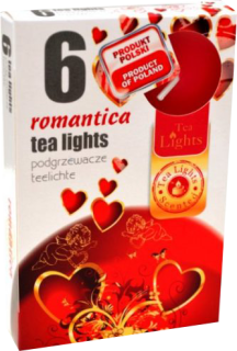 Čajové sviečky ADMIT 6ks Romantika