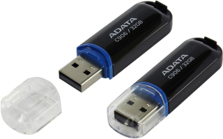 ADATA C906/32GB/USB 2.0/USB-A/Čierna AC906-32G-RBK