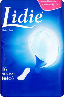 LIDIE vložky normal 16ks