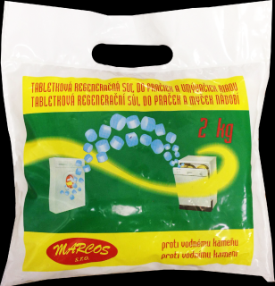 MARCOS Tabletková soľ 2kg vrecko