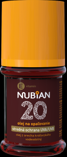 NUBIAN opaľovací olej 60ml OF20