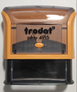 Trodat Printy 4915, oranžová, poduška čierna