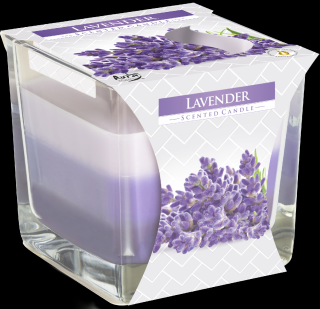 BISPOL sviečka sklo 170g Lavender