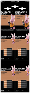 Duracell 4x4 LR03/AAA - 16ks
