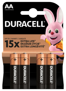 Duracell Duralock Basic LR6/AA - 4ks