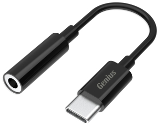 GENIUS ACC-C100 redukcia z 3,5mm audio jack na USB-C