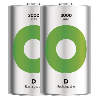 GP ReCyko R20/D 3000mAh - 2ks