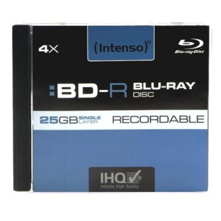 INTENSO BD-R BLU-RAY DISC V PLASTOVOM OBALE 25GB