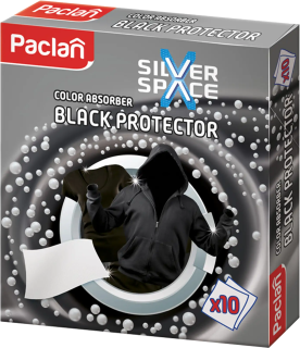 PACLAN Color Absorber obrúsky 10ks Black na ochranu čiernej bielizne