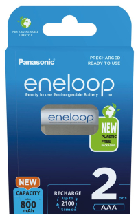 Panasonic Eneloop R03/AAA 800mAh (BK-4MCDE/2BE) - 2ks