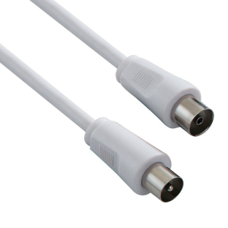 PremiumCord TV prepojovací kábel M/F 75 Ohm 20m / ktmf20
