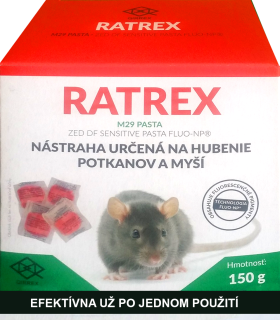 RATREX pasta 150g mäkká návnada