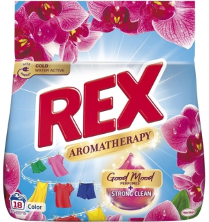 REX prací prášok 0,99kg/18PD Orchid Color