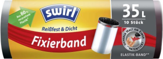 SWIRL vrecia na odpad zaťahovacie 35L/10ks s elast.lemom